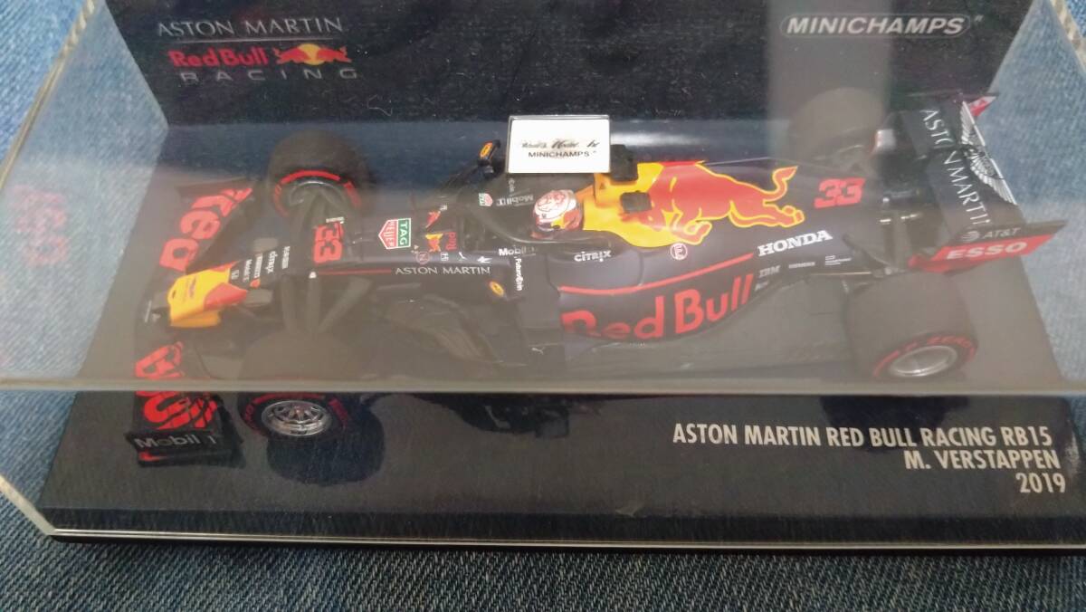 1/43 MINICHAMPS 2019年 アストンマーティンレッドブルレーシングRB15#33 M・フェルスタッペン