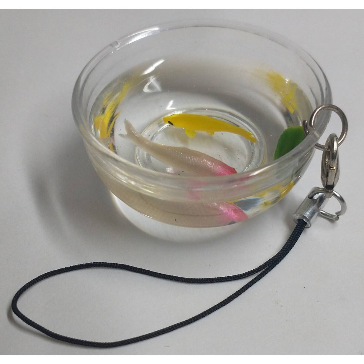 金魚小鉢 アクリルストラップ_画像1
