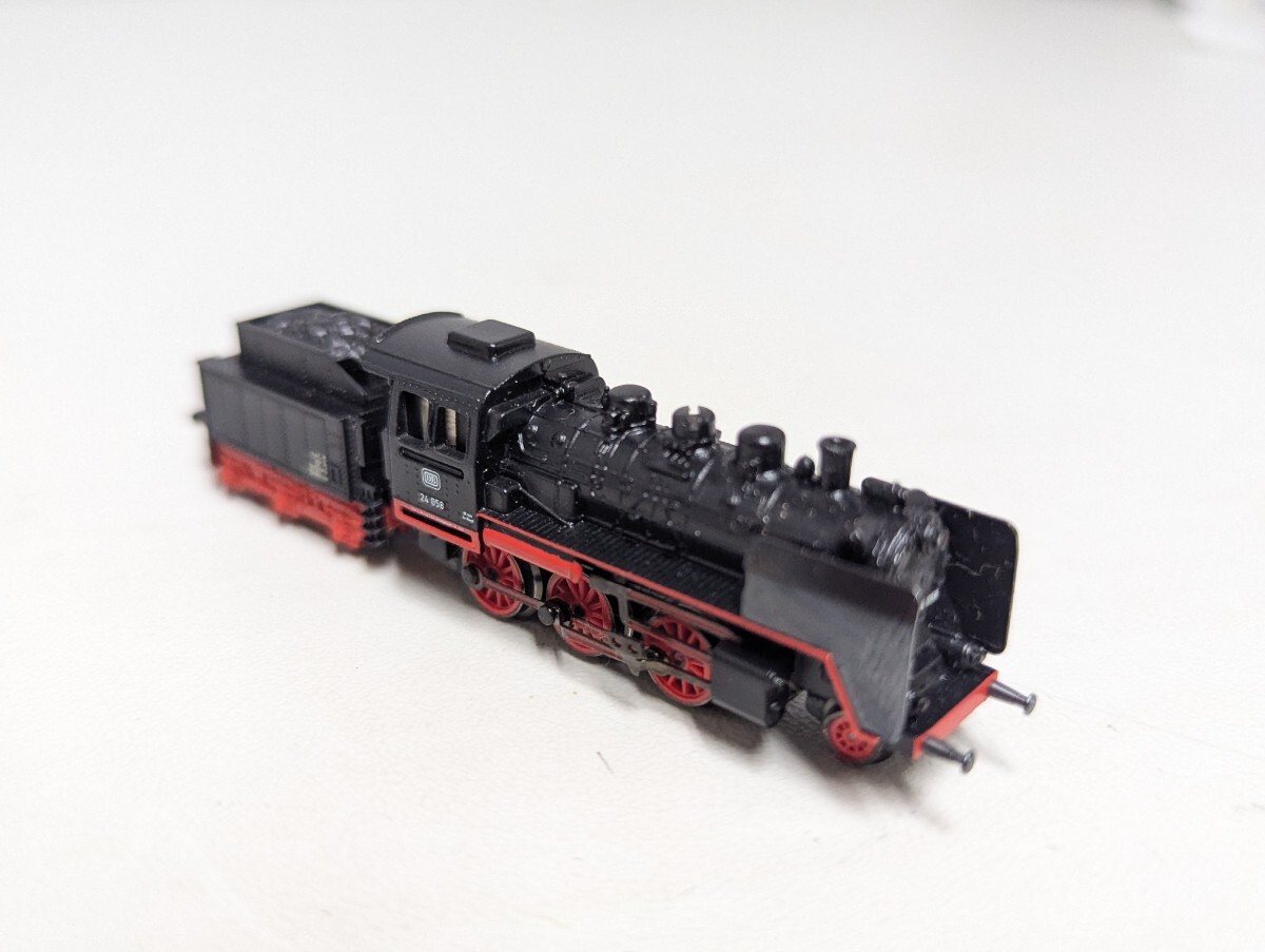 ■希少 動作品 メルクリン Marklin Zゲージ 蒸気機関車 DB 外国車両 鉄道模型■