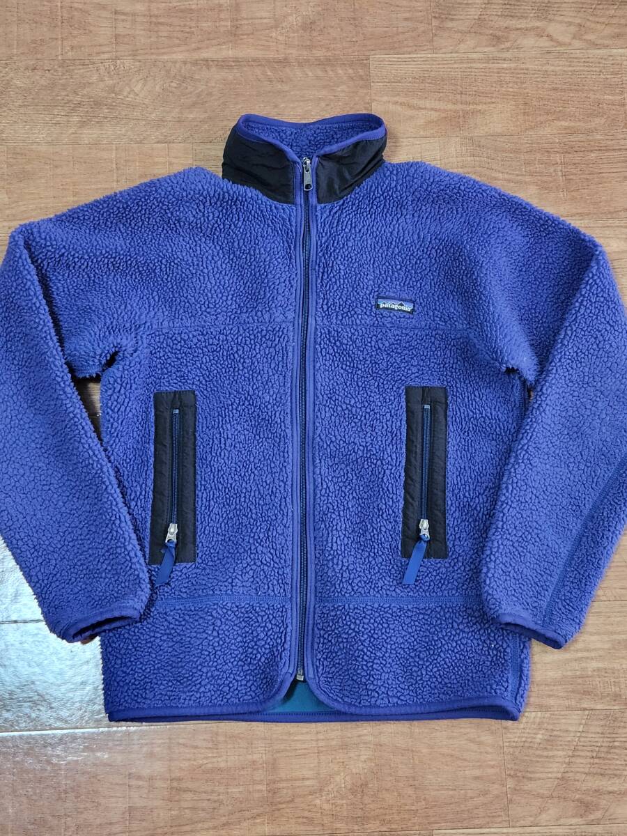 美品★パタゴニア レトロX S 90年代 パープル系 フリースジャケット patagonia ビンテージ アメリカ製 USA製