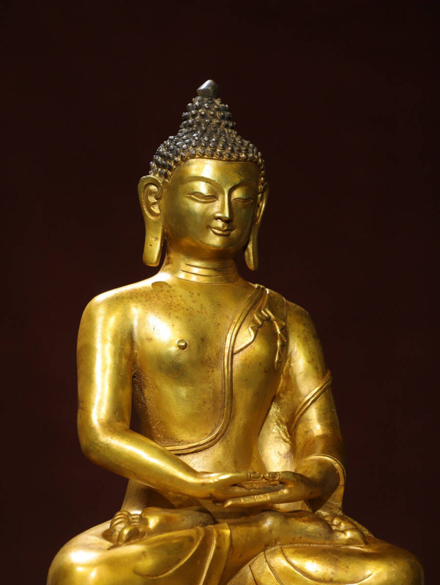 仁】『銅製・塗金・睡仏・仏教古美術・供養品』極細工 古賞物 仁】『銅製・塗金・睡仏・仏教古美術・供養品』極細工 古賞物