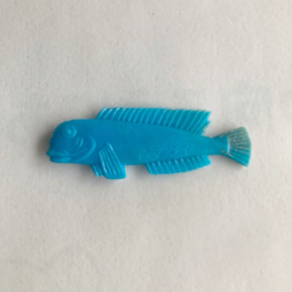 ■昭和レトロ グリコ　魚① 甘鯛アマダイ　フィギュアおもちゃビンテージ当時物b■検おまけ食玩消しゴム昔グリコ古い玩具超合金