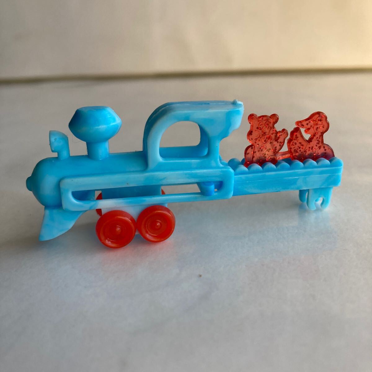 ■昭和レトロ グリコ　ドンチャック　SL蒸気機関車　電車ミニカー鉄道おもちゃ当時物b■検おまけ食玩消しゴム昔グリコ古い玩具超合金