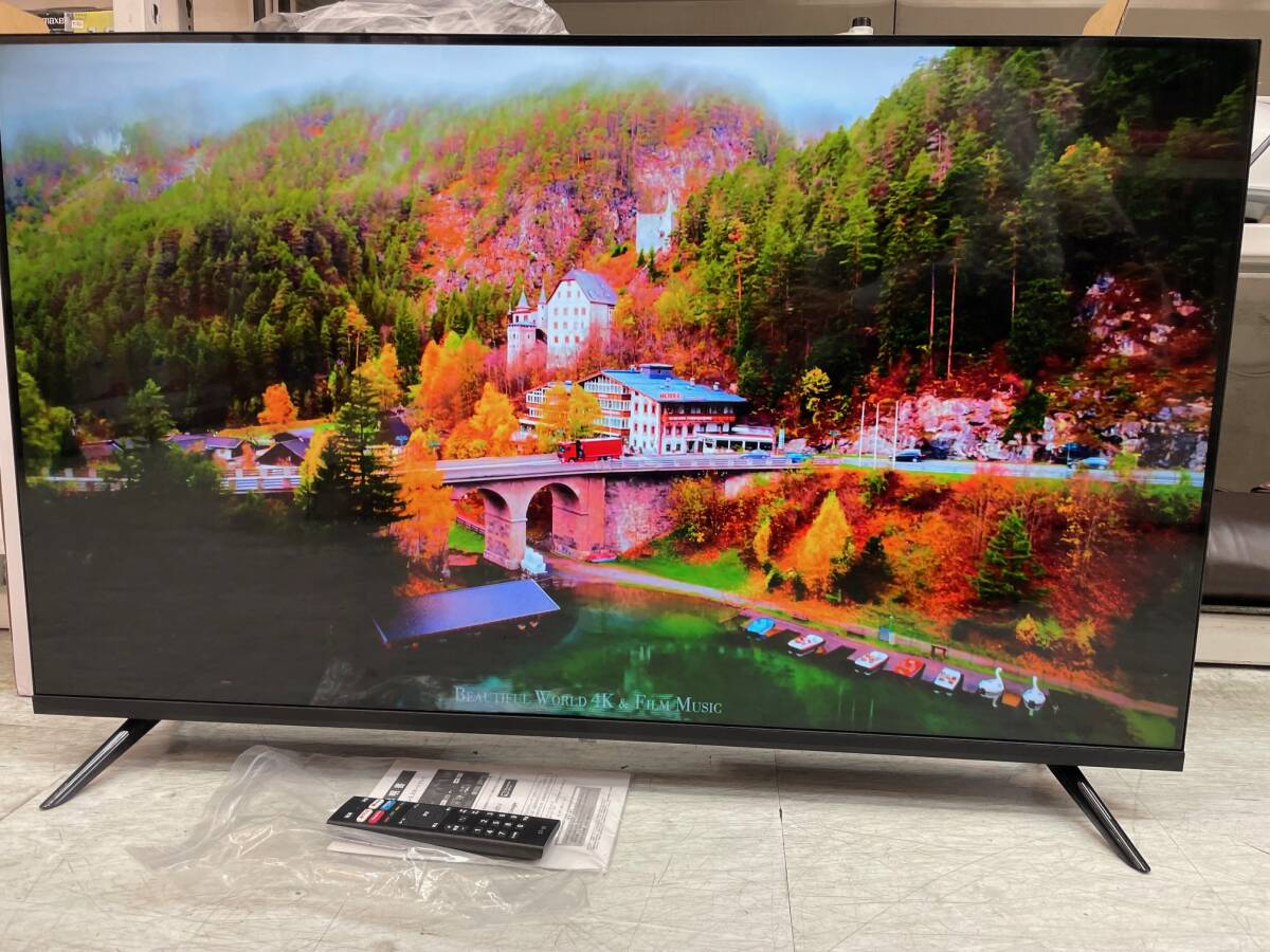 安心発送】 43V型 ASTEX 4K/HDR対応 AX スマートテレビ 安心発送】 43V型 ASTEX 4K/HDR対応 AX スマートテレビ
