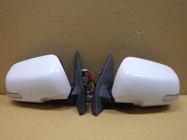 【岩手 盛岡発】中古 純正 ギャランフォルティス DBA-CY4A 「ドアミラーセット」 ターンカバー付 配線5P 2P 電動格納 作動OK