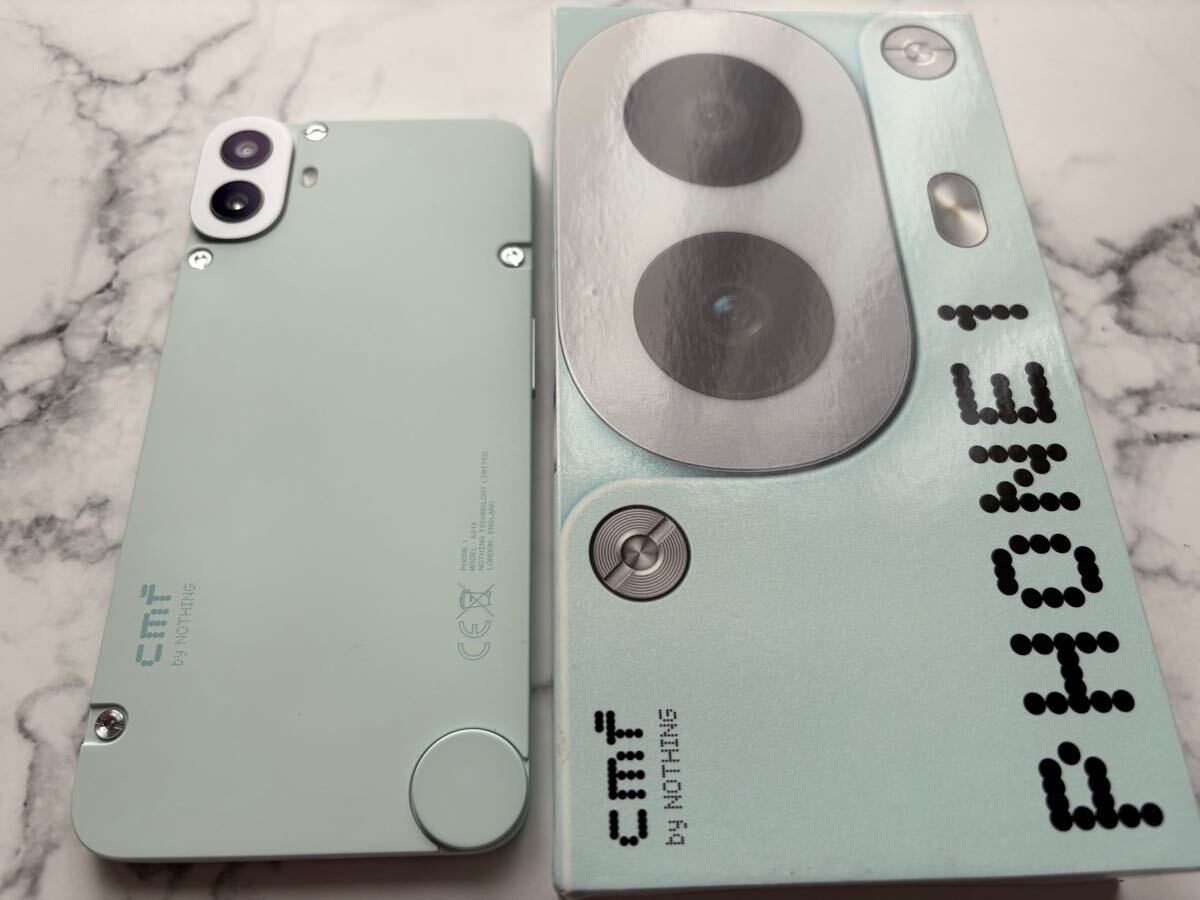 nothing cmf Phone 1 8GB/128G ライトグリーン 中古美品 おまけ nothing cmf Phone 1 8GB/128G ライトグリーン 中古美品 おまけ