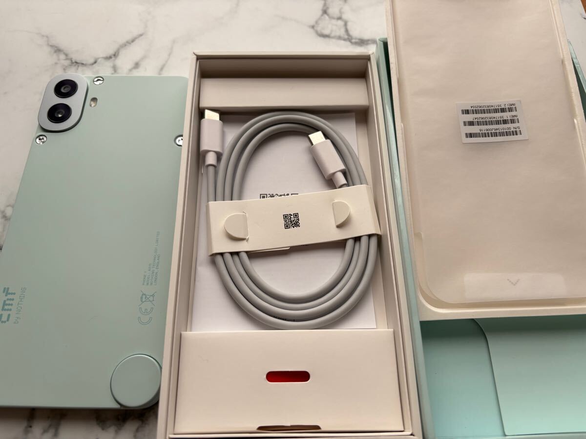 nothing cmf Phone 1 8GB/128G ライトグリーン 中古美品 おまけ nothing cmf Phone 1 8GB/128G ライトグリーン 中古美品 おまけ
