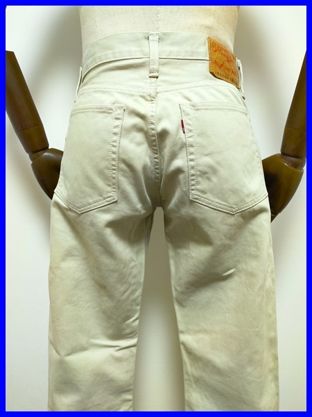 即決! 良品! Pherrow's STORMYBLUE フェローズ ボタンフライ コットンピケパンツ メンズW31