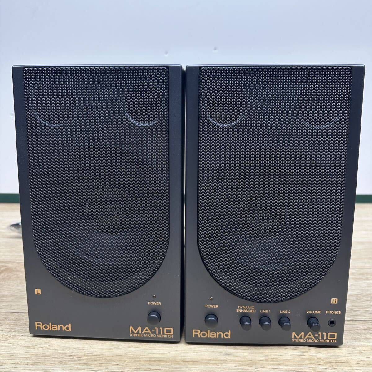 動作良好 Roland MA-110 Stereo Micro Monitor Roland MA-110 STEREO MICRO MONITOR - メルカリ