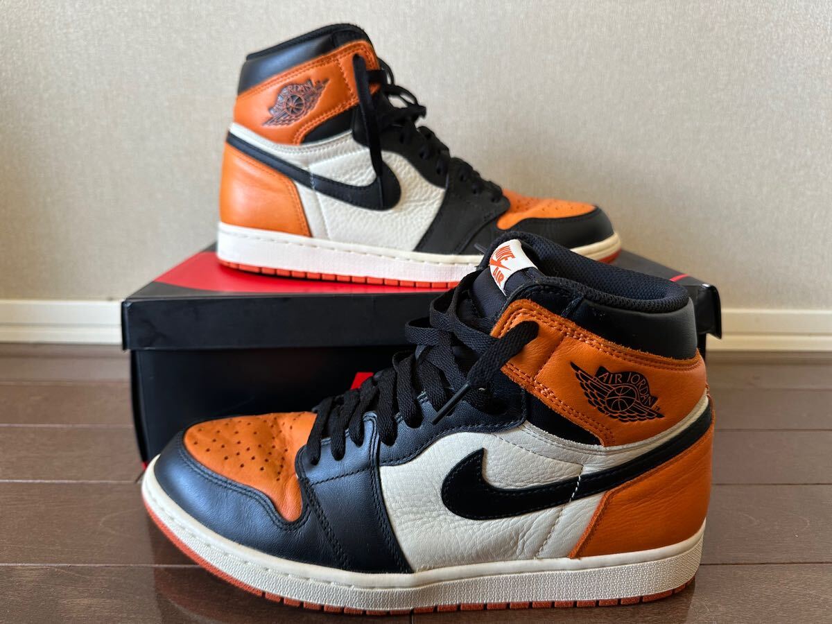 28 5cm Nike Air Jordan 1 Retro High OG Shattered Backboardナイキ 