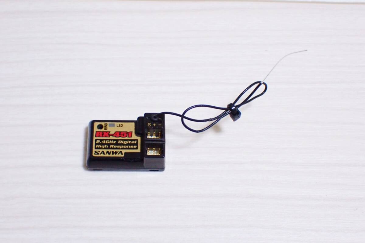 サンワ 受信機 RX-451 2.4GHz レシーバー ⑤