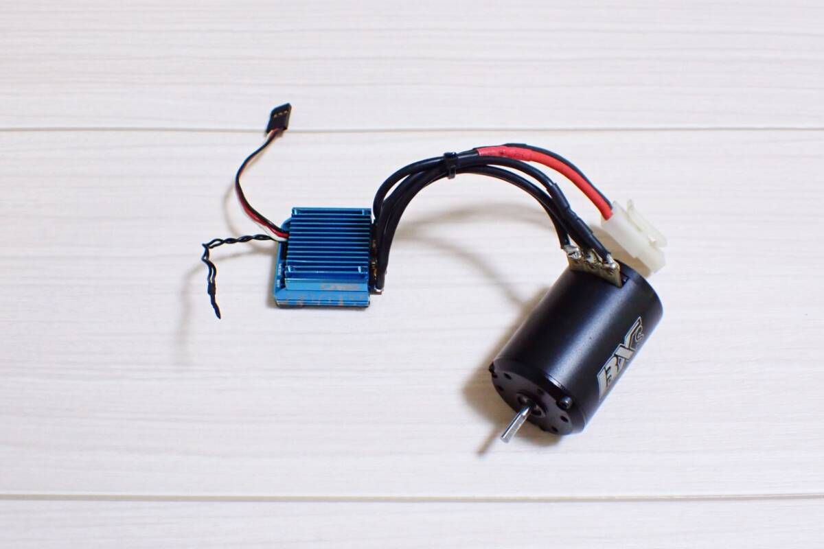 ブラシレスコンボセット LRP FLOW モーター エンルート RXs 21.5T ジャンク