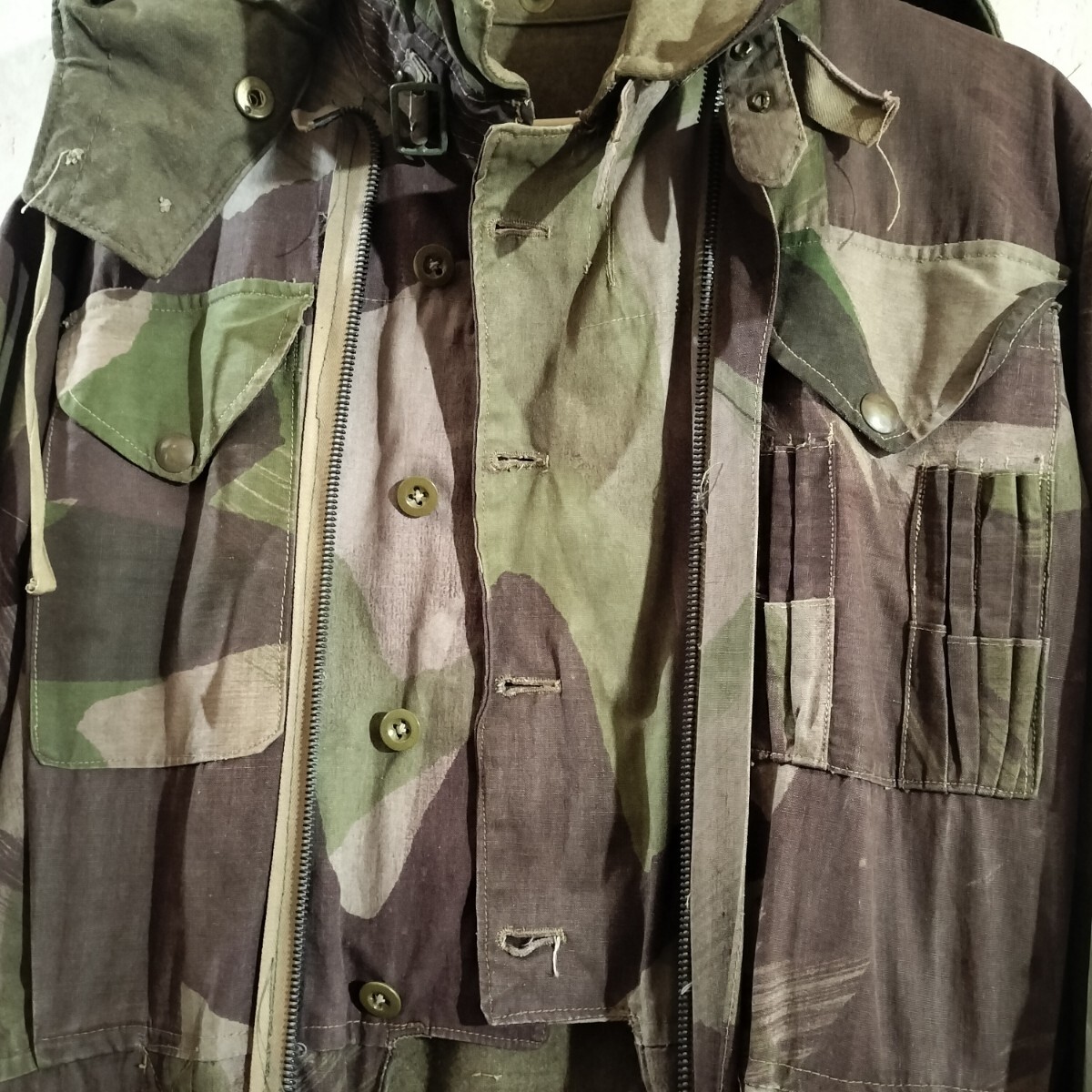 1945 ww2 SAS TANK SUIT タンクスーツ ブラッシュカモ スモック 1945 ww2 SAS TANK SUIT タンクスーツ ブラッシュカモ スモック