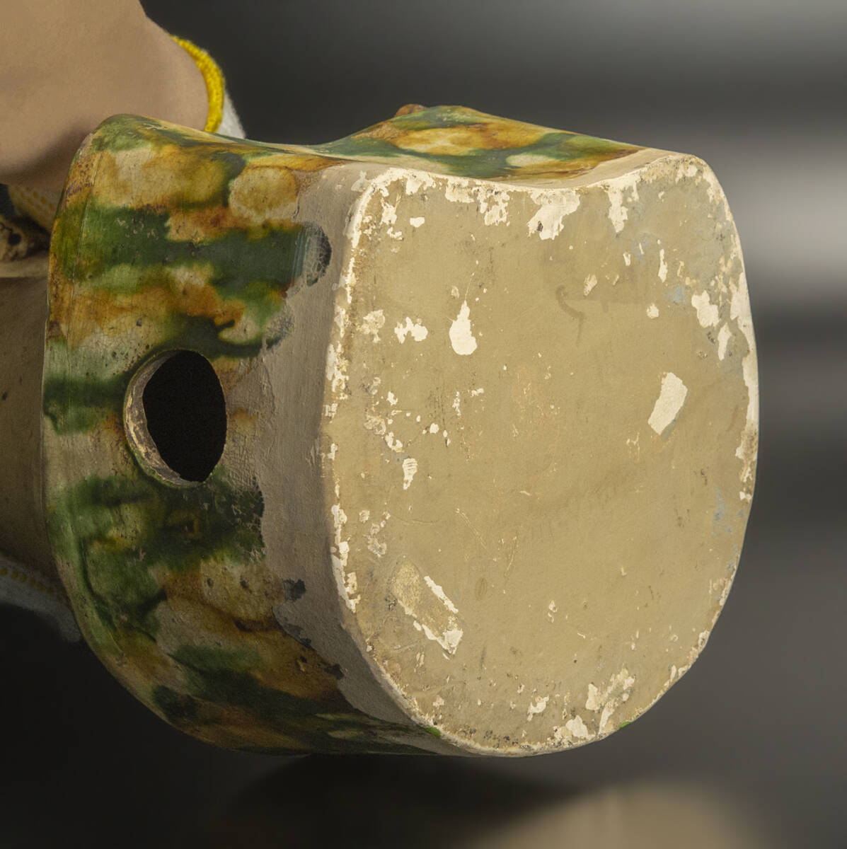 唐 三彩文官俑 中国 古美術_画像6