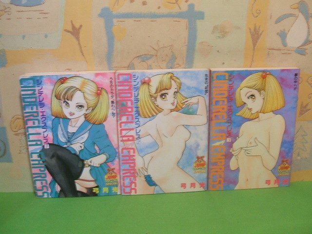 オープンセール 福袋 ☆☆☆シンデレラエクスプレス☆☆全4巻の内3冊第1巻~第3巻 全巻初版発行 弓月光 ジャンプコミックス 集英社 青年