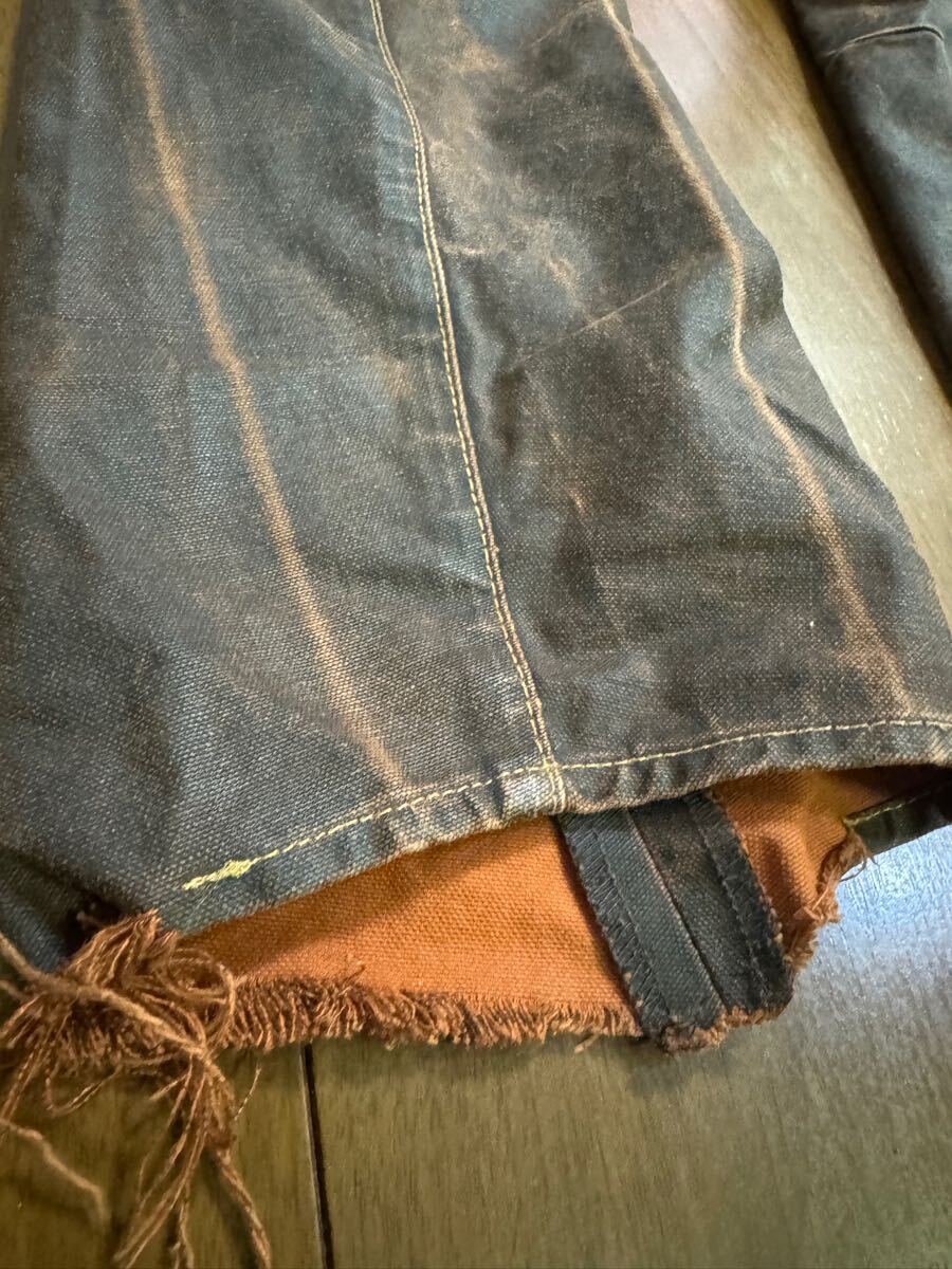 稀少 LEVI'S RED 伊製 01年 最初期 ねじれ コーティングパンツ 稀少 LEVI'S RED 伊製 01年 最初期 ねじれ コーティングパンツ
