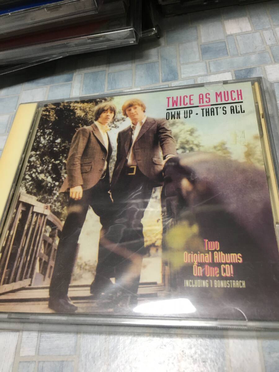 TWICE AS MUCH「OWN UP/THAT'S ALL」デヴィッド・スキナー/アンドリュー・ローズ/david skinner/andrew rose/nicky hopkins/ストーンズ