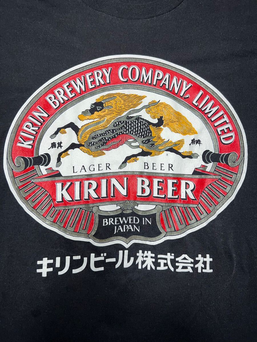 80s ヴィンテージ キリンビール Tシャツ 麒麟 KIRIN BEER ビール 80s ヴィンテージ キリンビール Tシャツ 麒麟 KIRIN BEER ビール