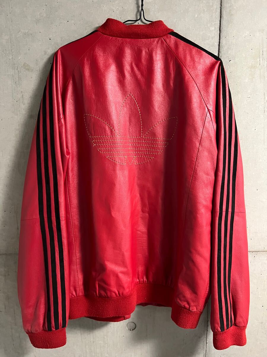 adidas ラムレザー トラック ジャケット アディダス ジャージ O adidas ラムレザー トラック ジャケット アディダス ジャージ O