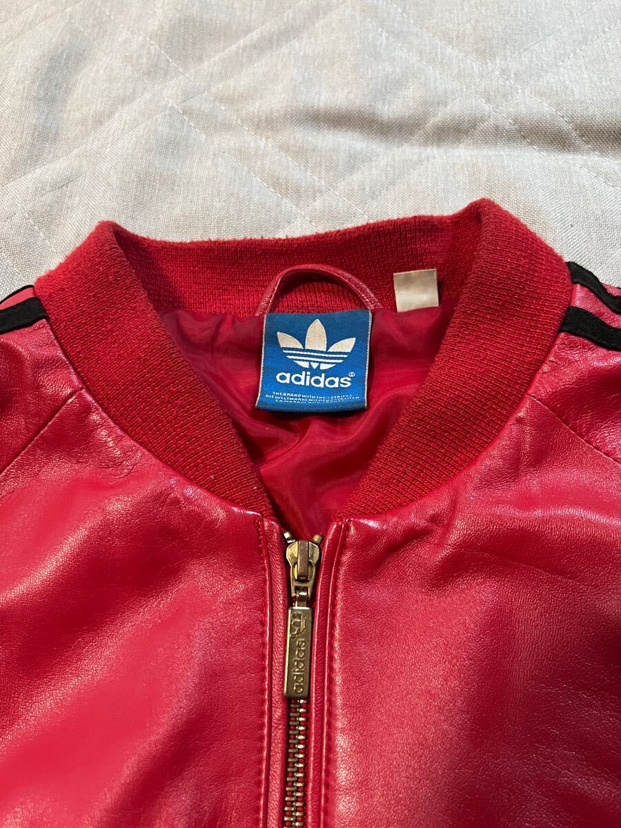 adidas ラムレザー トラック ジャケット アディダス ジャージ O adidas ラムレザー トラック ジャケット アディダス ジャージ O
