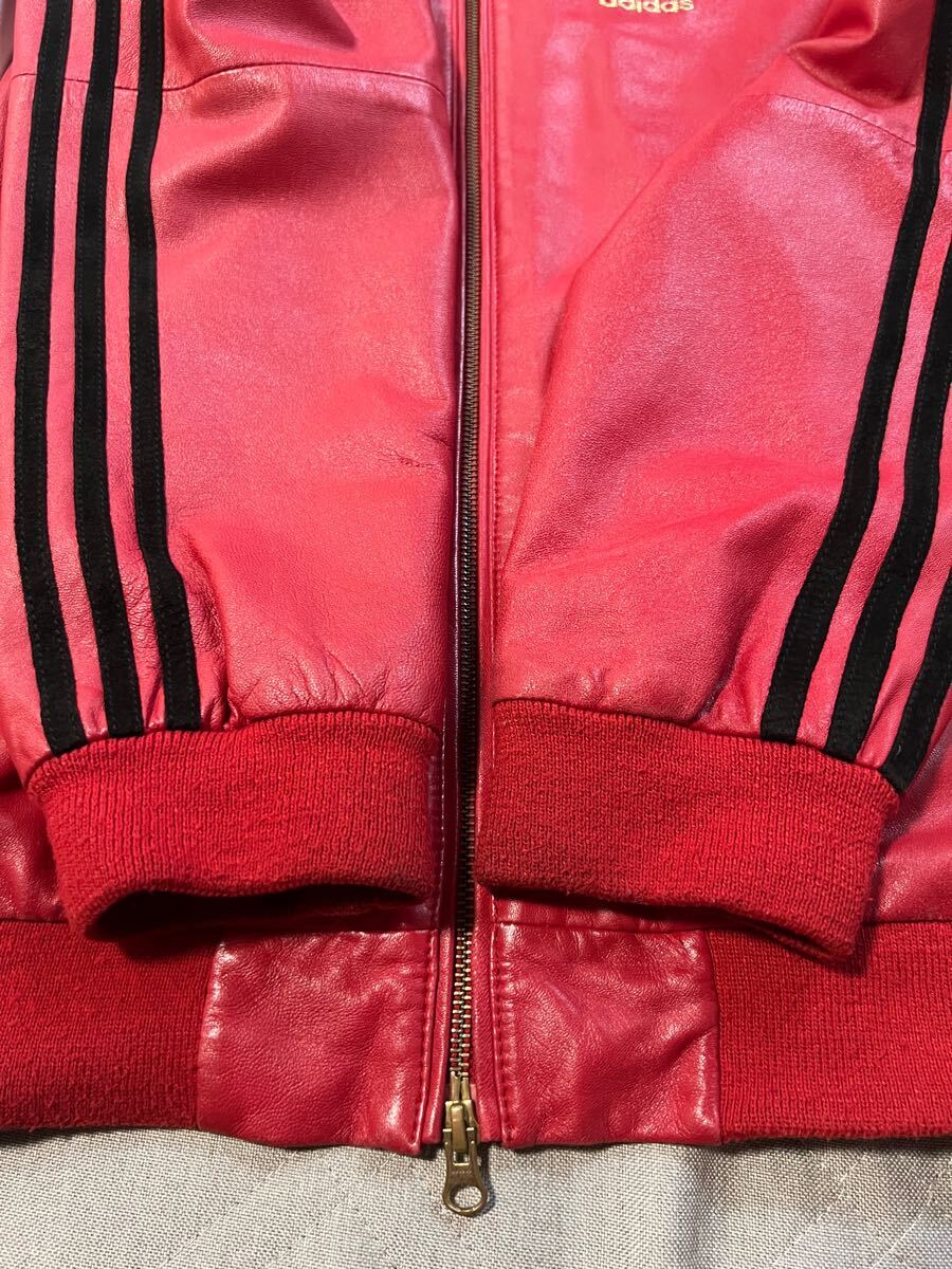 adidas ラムレザー トラック ジャケット アディダス ジャージ O adidas ラムレザー トラック ジャケット アディダス ジャージ O