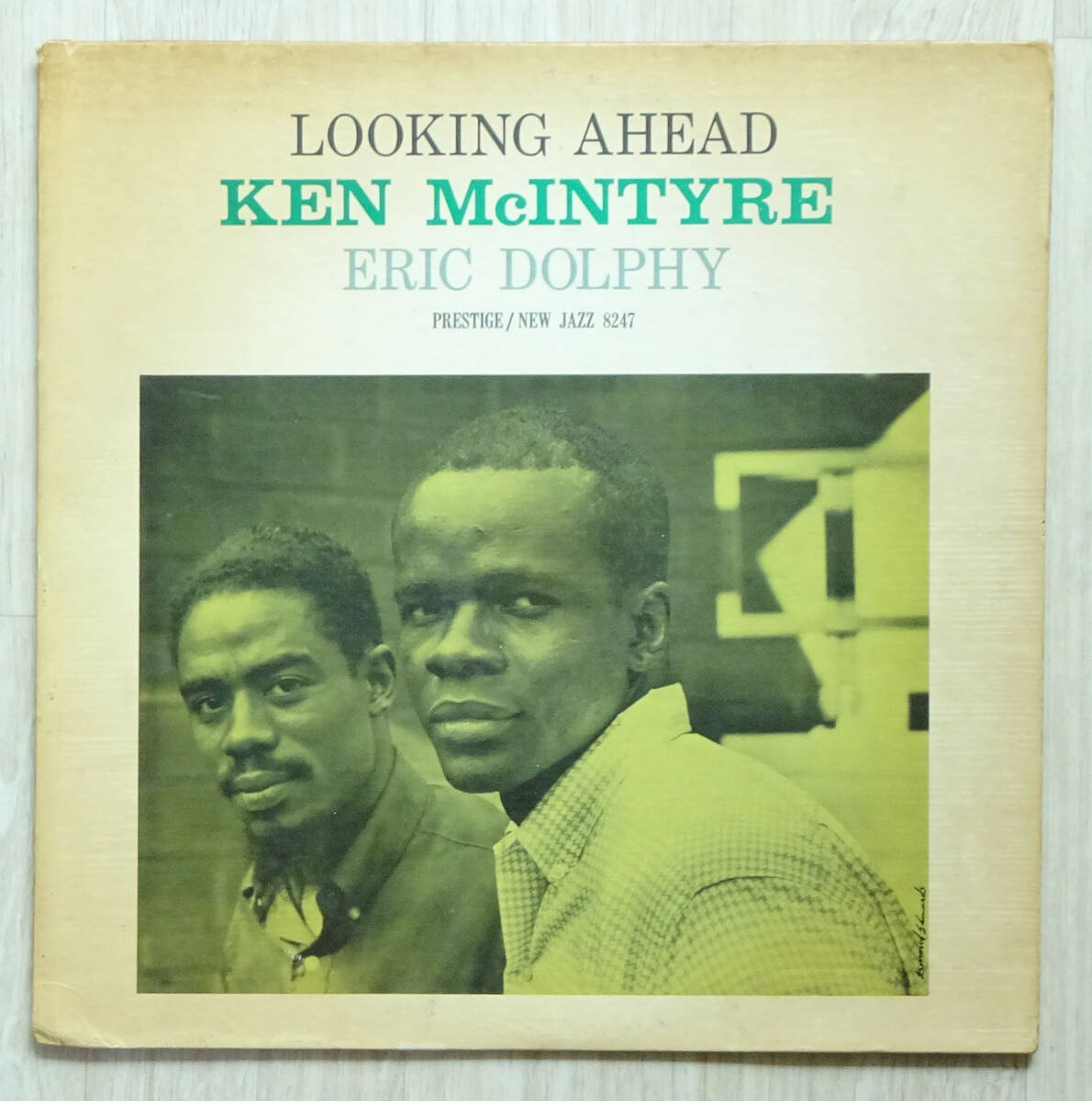 極美! US NEW JAZZ NJLP 8247 オリジナル LOOKING AHEAD / Ken Mc Intyre with Eric Dolphy RVG/DG