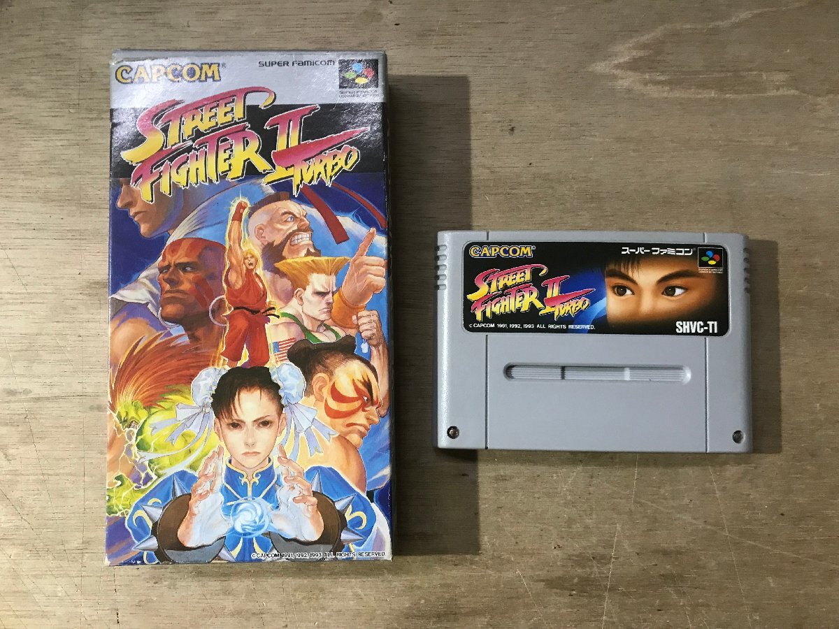UU-5406 ■送料込■ ストリートファイター Ⅱ ターボ スーパーファミコン ゲーム ソフト /くKOら