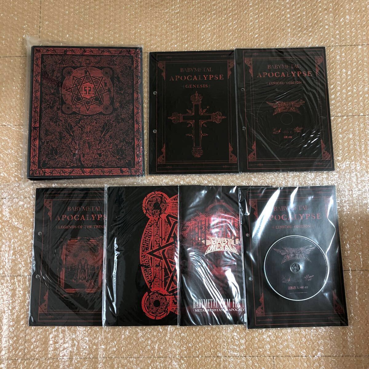 BABYMETAL APOCALYPSE バインダー ブックレット 全5巻 CD付き 未開封 