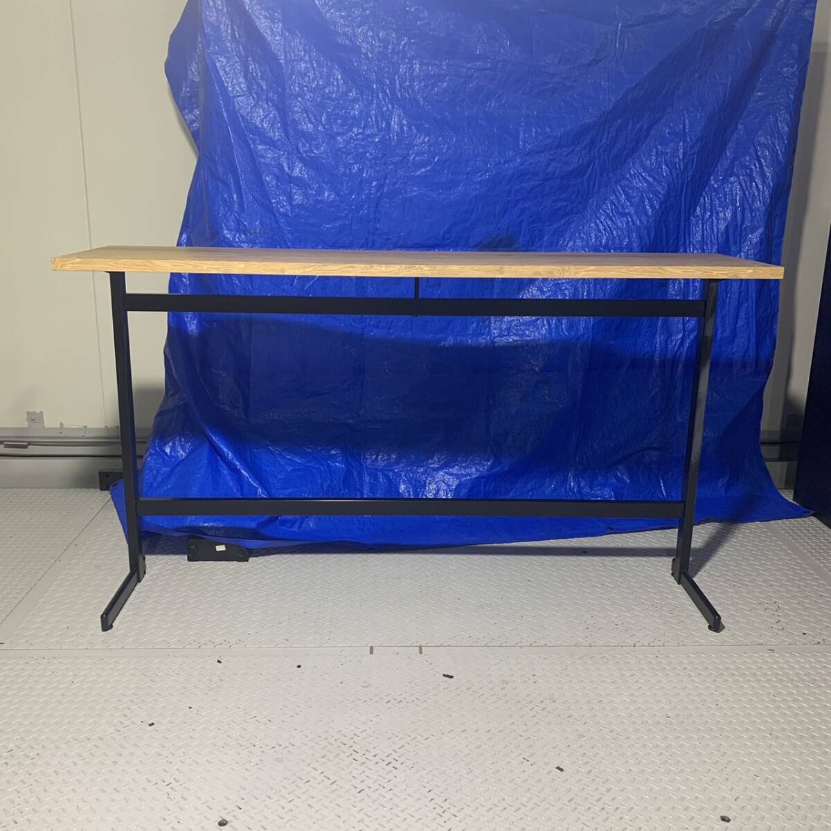 I064【1點(diǎn)限定】ミーティングテーブル カウンターテーブル Ｗ1800×Ｄ450×Ｈ1035ｍｍ ハイカウンター 會議 テーブル オフィス家具 事務(wù)