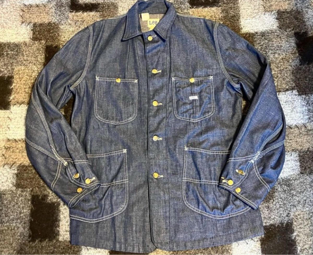 【送料無料】 ヴィンテージ 80s Lee 91-J リー ロコ ジャケット 91-J カバーオール PAYDAY Gジャン カーハート KEY リーバイス