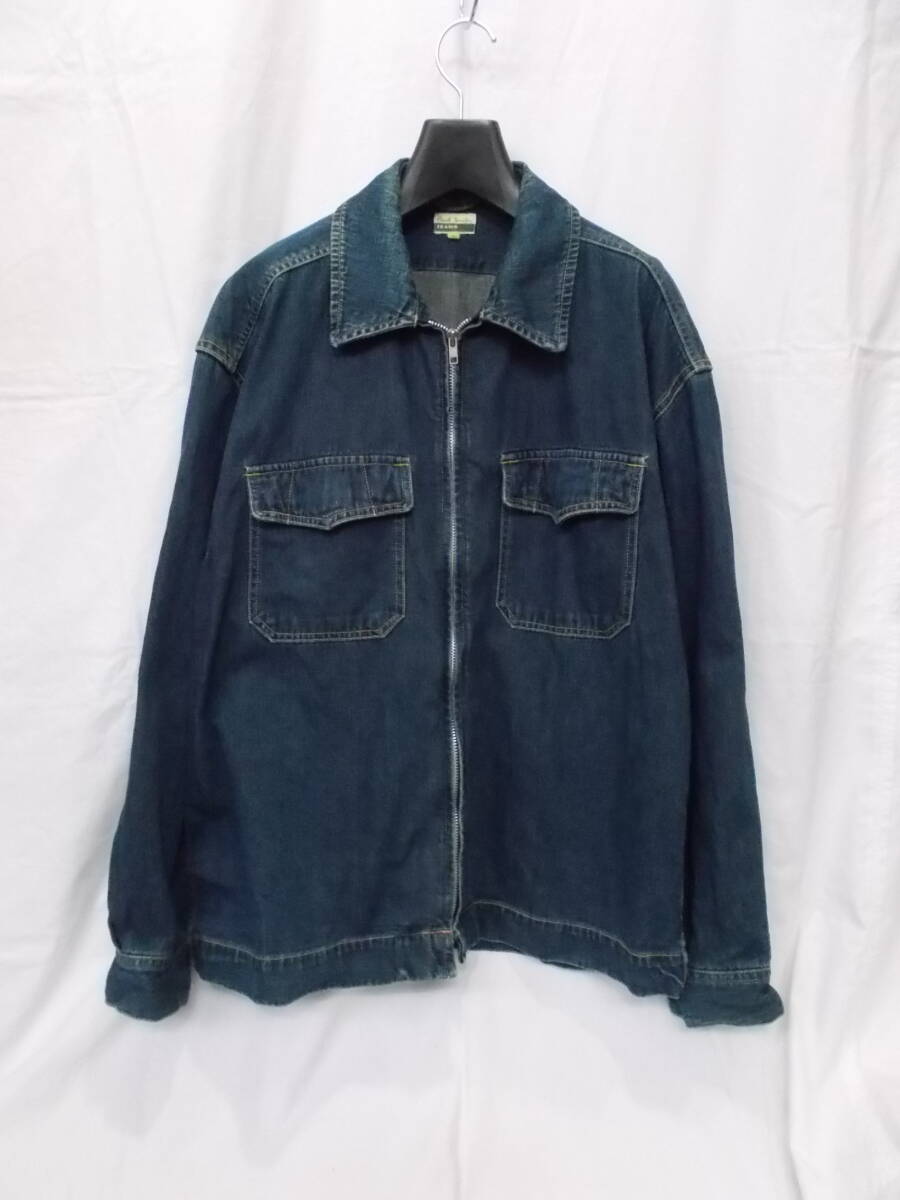 ▼Paul Smith JEANS/ポールスミス▼フルジップデニムジャケット カバーオール/L