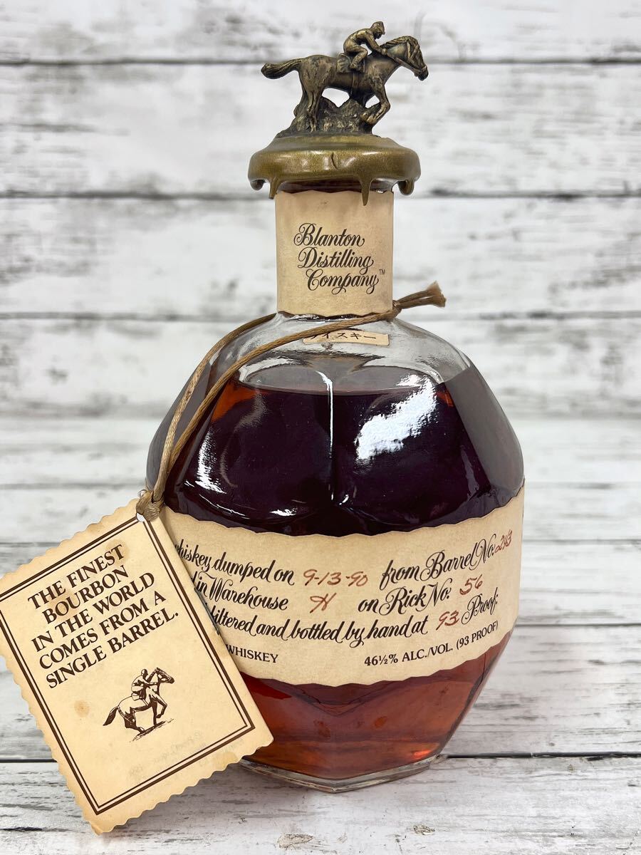9】Blanton's ブラントン ウイスキー バーボン 750ml/40% 箱付 9】Blanton's ブラントン ウイスキー バーボン 750ml/40% 箱付