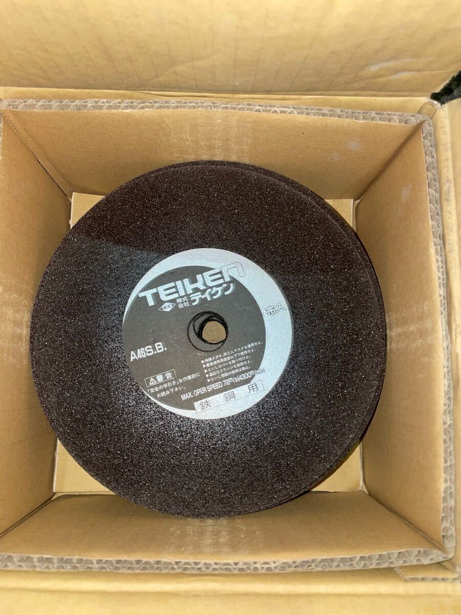 株式会社 テイケン TEIKEN 砥石 鉄鋼用 A46S.Ｂ. 28枚