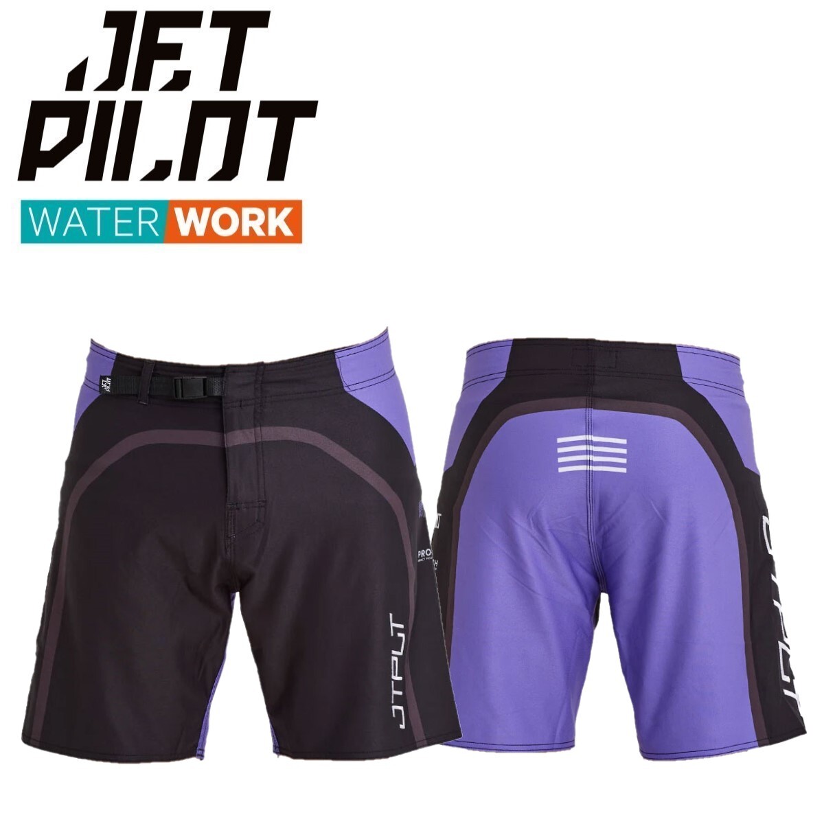 ジェットパイロット JETPILOT 2025 ボードパンツ 送料無料 RX ボードショーツ S24905 パープル 30 海パン ジェット ウェイク サップ