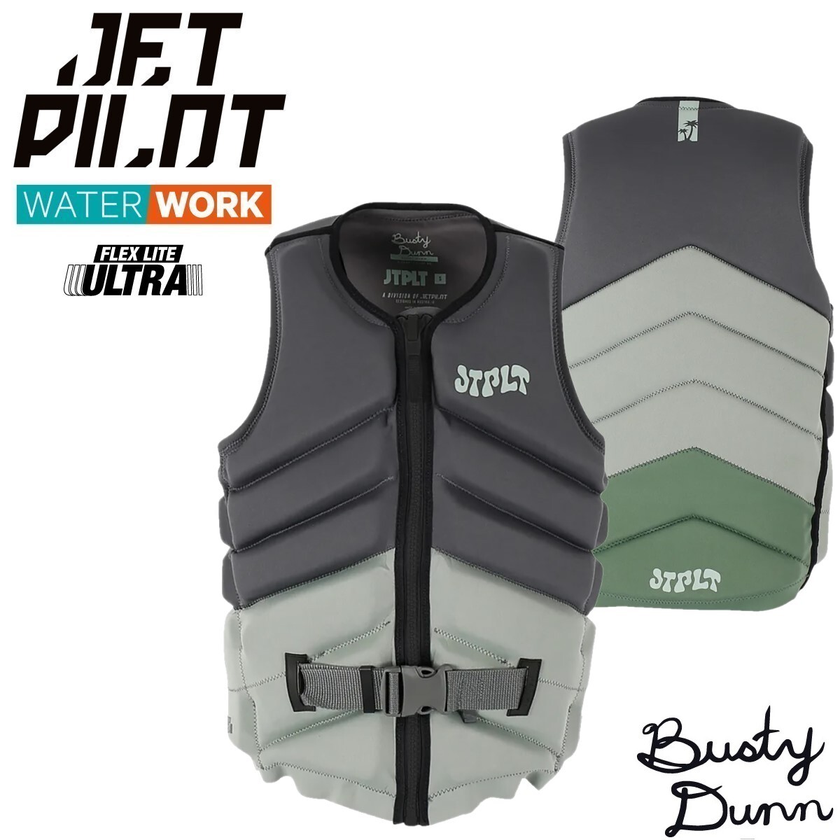ジェットパイロット JETPILOT 2025 ライフジャケット 送料無料 バスティ X1 F/E ネオ ベスト JA24308 チャコール M ウェイク サップ