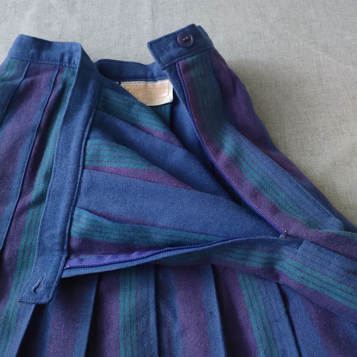 70年代ビンテージ PENDLETON ペンドルトン チェック柄プリーツ 70年代ビンテージ PENDLETON ペンドルトン チェック柄プリーツ