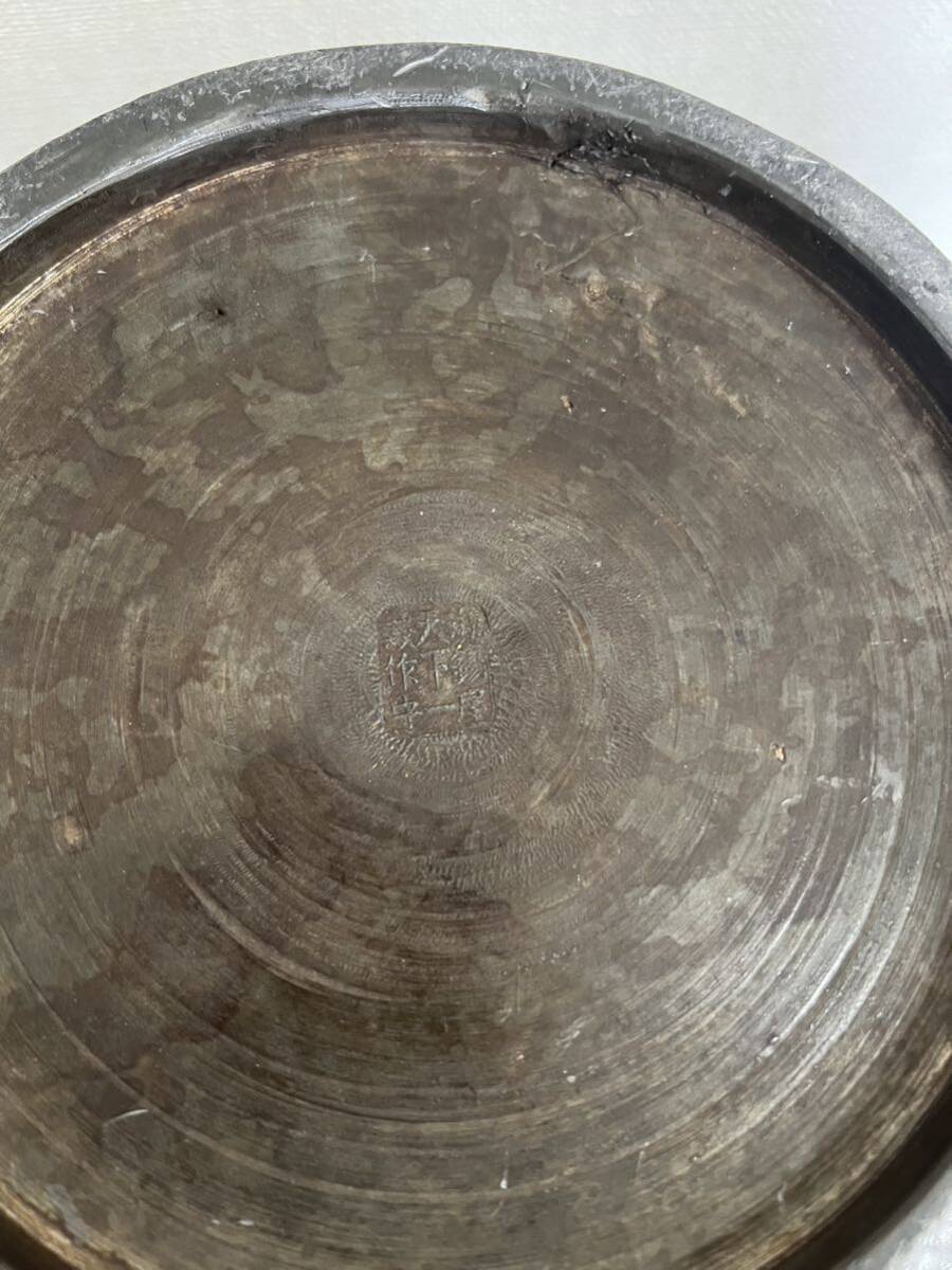 大型 茶壺 古錫 茶入 煎茶道具 茶心壺 錫製 茶壷 茶器 大型 茶壺 古錫 茶入 煎茶道具 茶心壺 錫製 茶壷 茶器