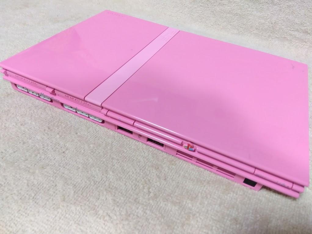 ✨完動品✨レンズ交換メンテ済✨PS2 SCPH77000PK 本体 薄型 完動品/レンズ交換メンテ済】SCPH77000PK 本体 薄型 PS2 ※51