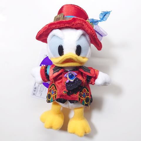 東京ディズニーリゾート 2024 ディズニーハロウィーン ハロウィン ザヴィランズハロウィーン ドナルド ぬいぐるみバッジ 未使用新品