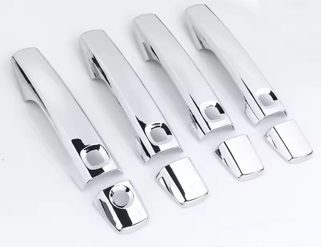 鏡面仕上げ♪ メッキ ドアハンドル カバー ランドクルーザー 200 GX AX