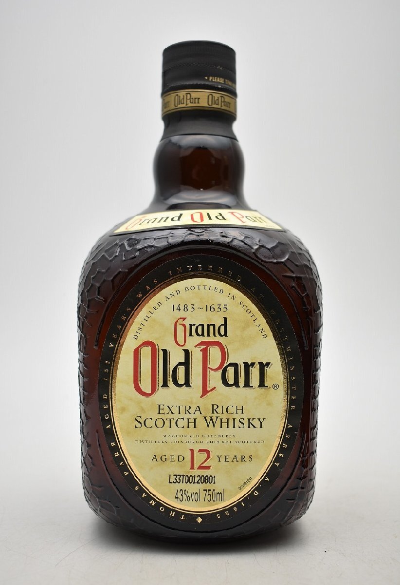 グランド・オールドパー 12年 エクストラリッチ スコッチ グランド オールドパー エクストラ リッチ 12年 43度 750ml 正規