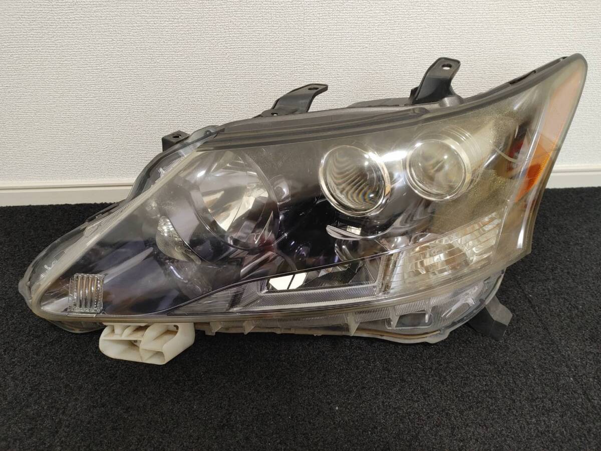 レクサス LEXUS HS250 純正 LED 右 ヘッドライト 打刻72 バラスト付