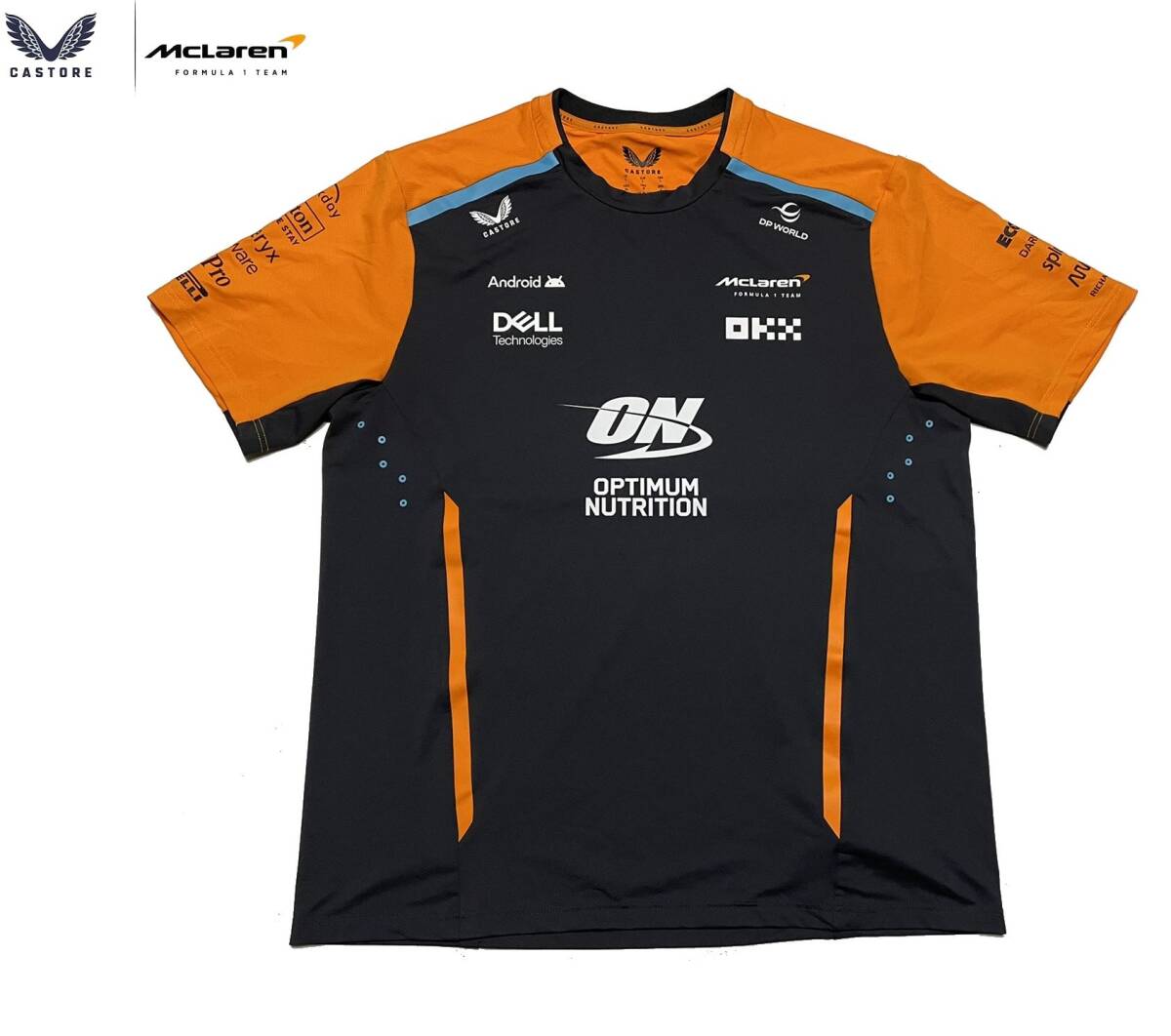 マクラーレン 2024支給品 セットアップTシャツ L 未使用 非売品 マクラーレン 2024支給品 セットアップTシャツ L 未使用 非売品