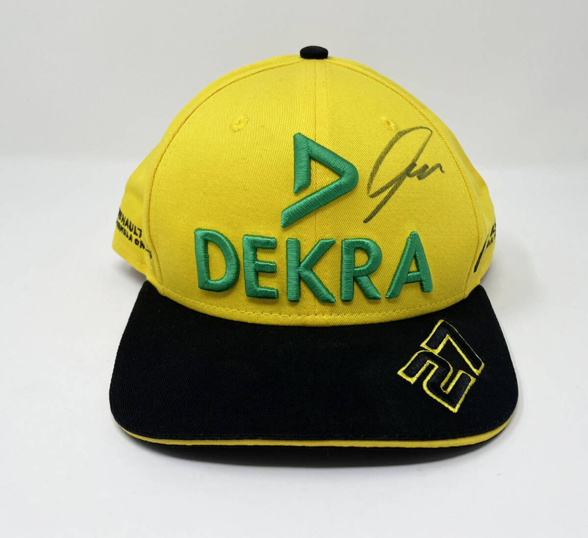 ルノー・F1チーム 2018支給品 N・ヒュルケンベルグ 本人用 DEKRA ルノー・F1チーム 2018支給品 N・ヒュルケンベルグ 本人用 DEKRA