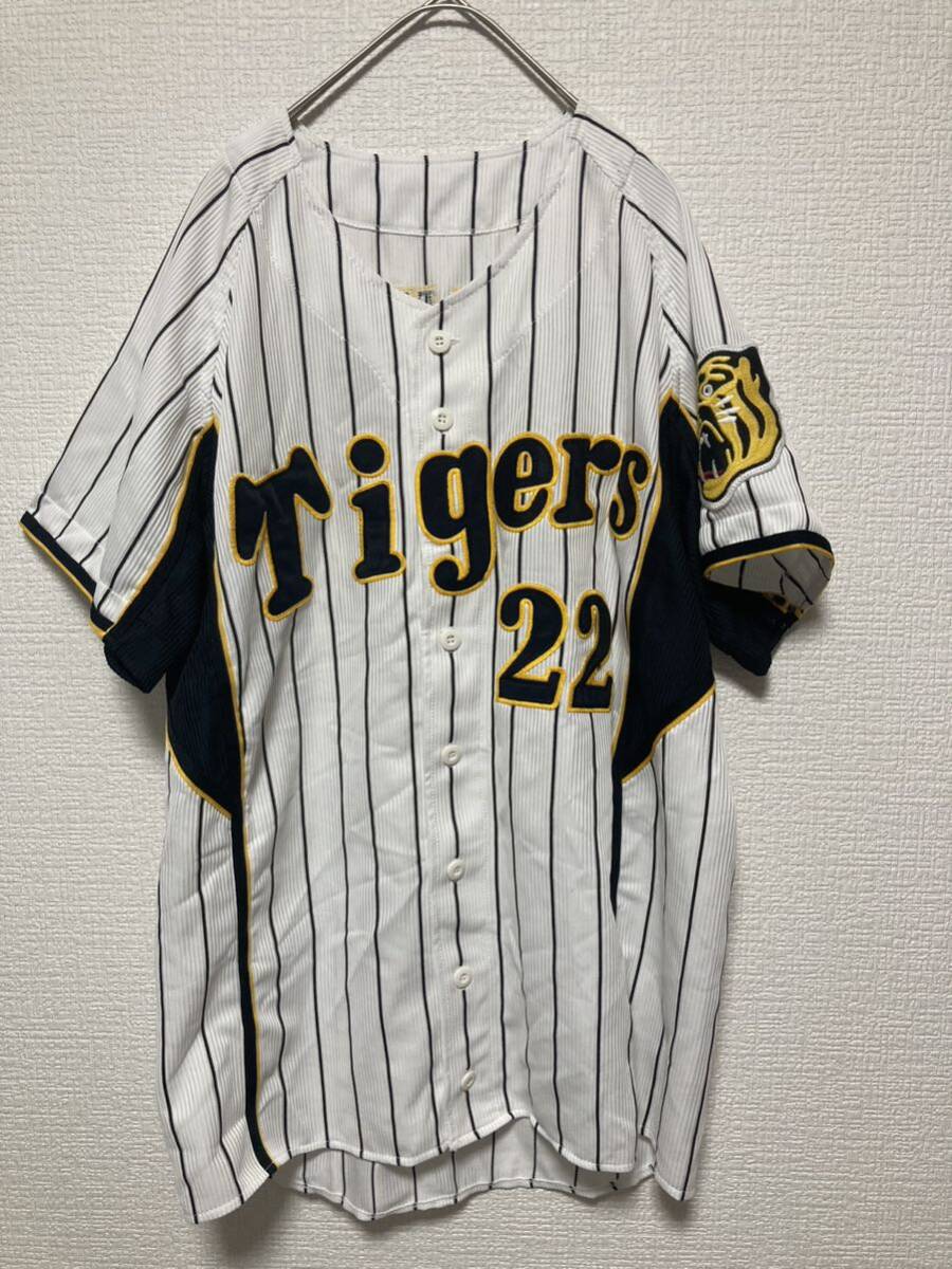 阪神タイガース　藤川球児　刺繍ユニフォームホームユニフォーム 阪神タイガース 藤川球児 刺繍ユニフォームホームユニフォーム