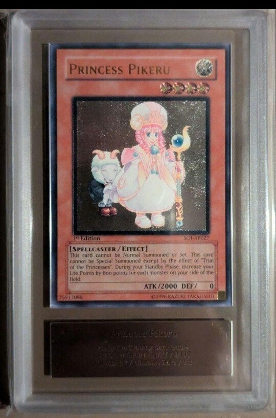ARS10】魔法の国の王女 ピケル 旧アジア版 レリーフ SOI-AE027 Princess Pikeru PSA10相当 ARS鑑定 超貴重 極美品 PSA鑑定(シングルカード)|売買されたオークション情報、Yahoo!オークション(旧ヤフオク!) の商品情報をアーカイブ公開 - オークファン(aucfan.com) ARS10】魔法の国の王女 ピケル 旧アジア版 レリーフ SOI-AE027 Princess Pikeru PSA10相当 ARS鑑定 超貴重 極美品 PSA鑑定(シングルカード)|売買されたオークション情報、Yahoo!オークション(旧ヤフオク!) の商品情報をアーカイブ公開 - オークファン(aucfan.com)