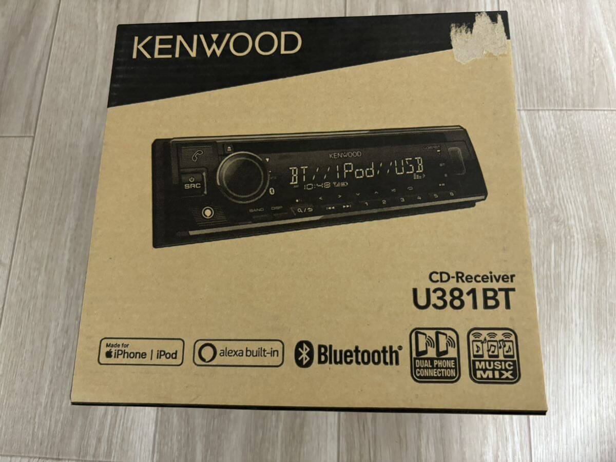 KENWOOD Car Audio 1DIN U381BT