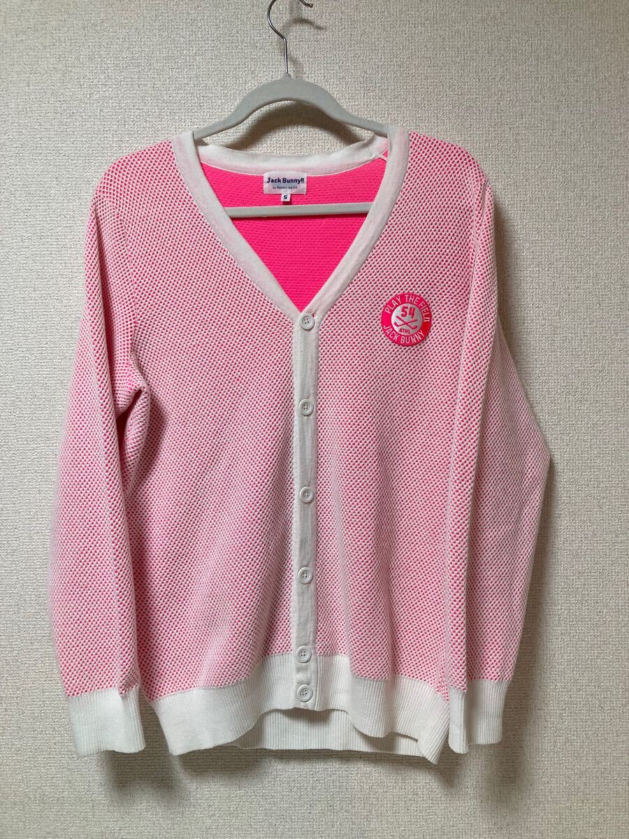 ジャックバニー メンズ jack bunny カーディガン サイズ5_画像1