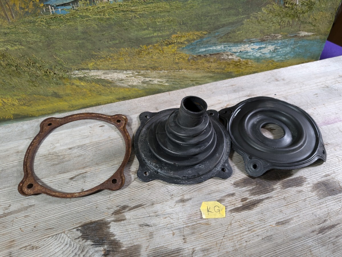【KG】 180SX シルビア S13 SR20DET 71C ミッション 5MT シフトブーツ セット 手渡しOK 同梱OK 74960 35F00