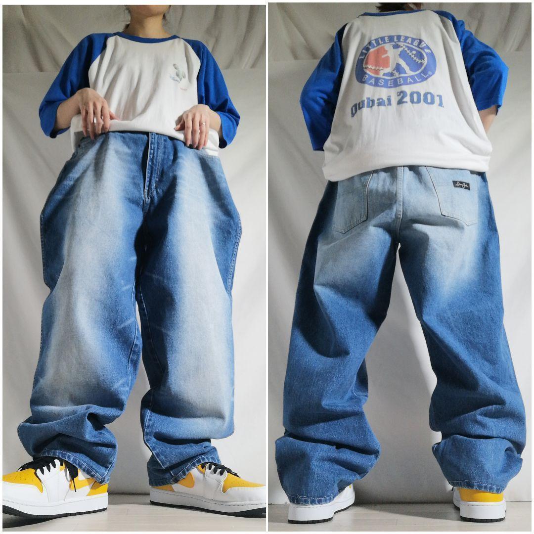 00s SEANJOHN ショーンジョン デニムパンツ 極太バギーパンツ 00s SEANJOHN ショーンジョン デニムパンツ 極太バギーパンツ